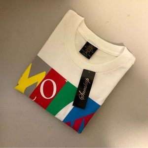 Sneaktip Logo Combo Print T Shirt Size XL NWT Made In USA